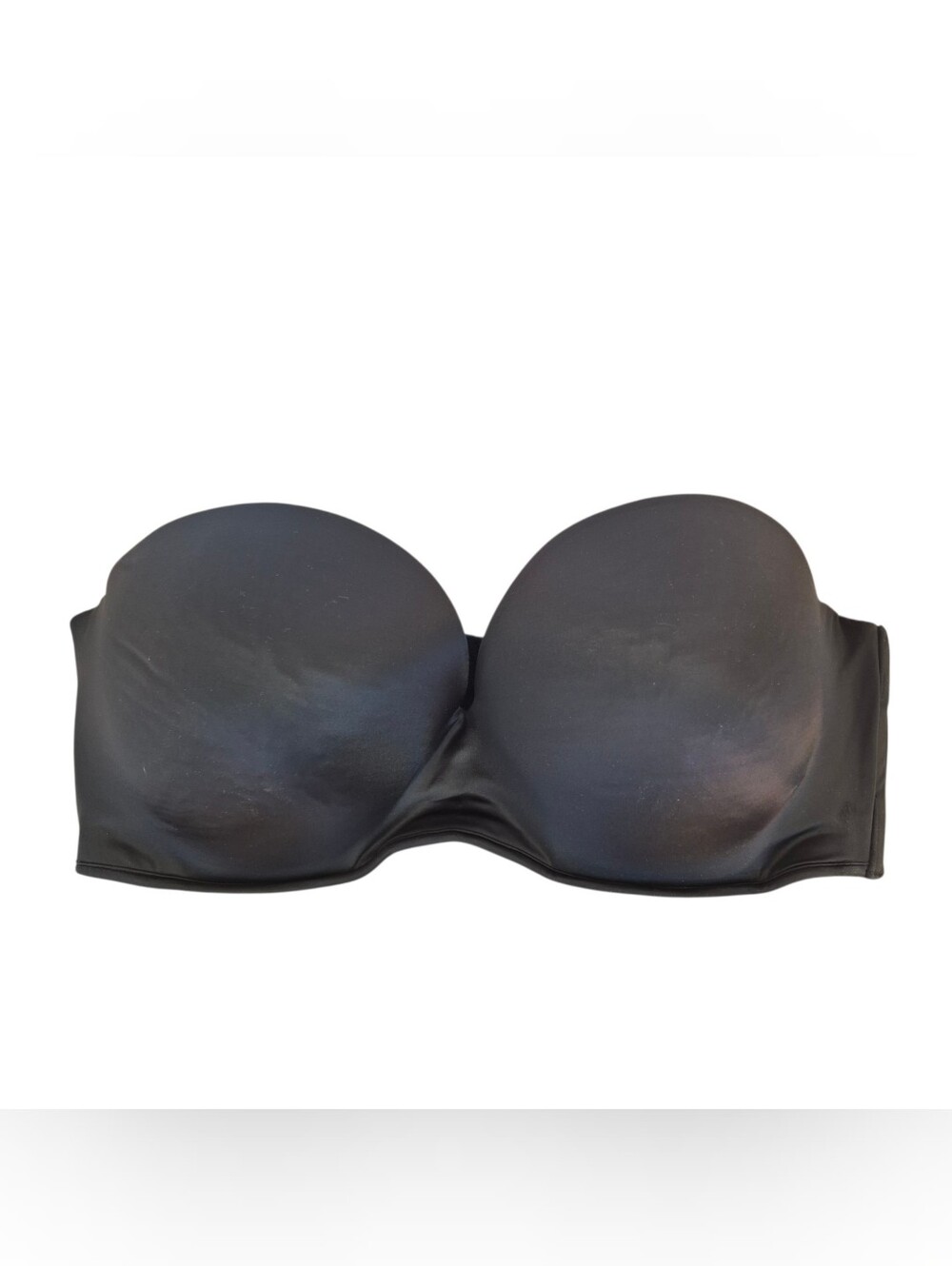 Cacique 40F Black Strapless Bra Lane Bryant